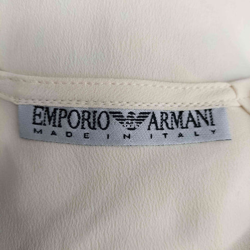 エンポリオアルマーニ EMPORIO ARMANI シルク混 アンサンブル S/S ブラウス レディース EUR:42
