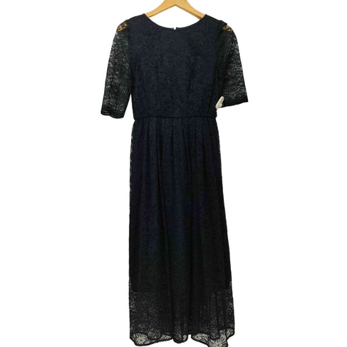 aimer anche 総レース 半袖 ワンピース ドレス レディース JPN:M