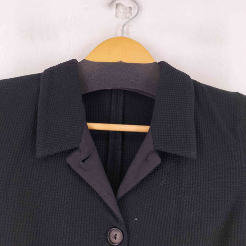 エンポリオアルマーニ EMPORIO ARMANI ワッフル地 4Bテーラードジャケット レディース EUR:40