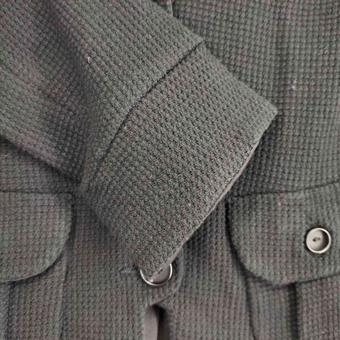 エンポリオアルマーニ EMPORIO ARMANI ワッフル地 4Bテーラードジャケット レディース EUR:40