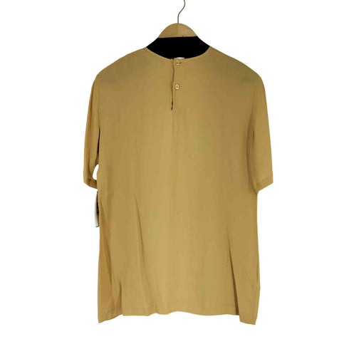 エンポリオアルマーニ EMPORIO ARMANI シルク混 S/S ブラウス レディース EUR:42