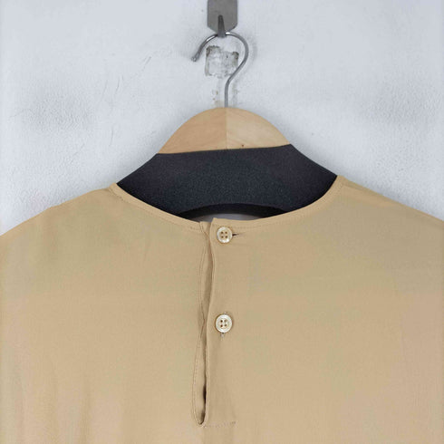 エンポリオアルマーニ EMPORIO ARMANI シルク混 S/S ブラウス レディース EUR:42