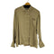 エンポリオアルマーニ EMPORIO ARMANI フロントボタン L/S シルクブラウス レディース EUR:42