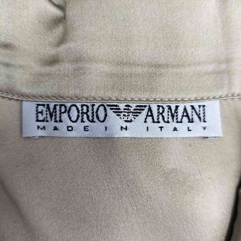 エンポリオアルマーニ EMPORIO ARMANI フロントボタン L/S シルクブラウス レディース EUR:42