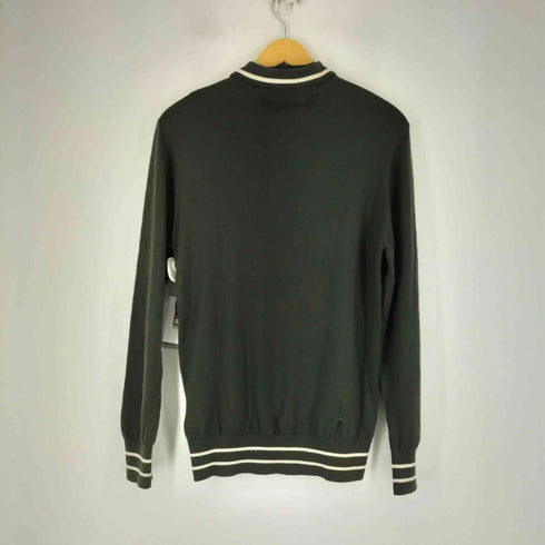 アンダーカバー UNDERCOVER ラインデザイン L/S ウールポロシャツ メンズ JPN:2