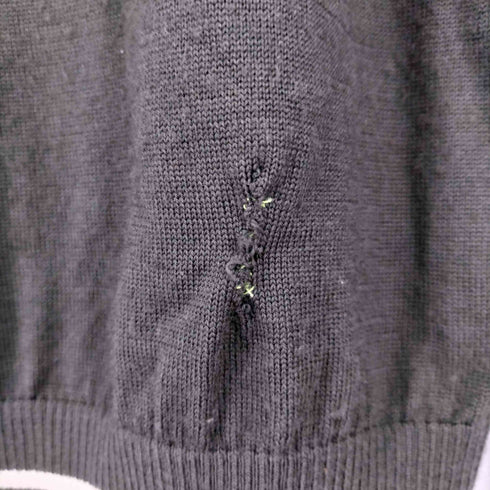 アンダーカバー UNDERCOVER ラインデザイン L/S ウールポロシャツ メンズ JPN:2