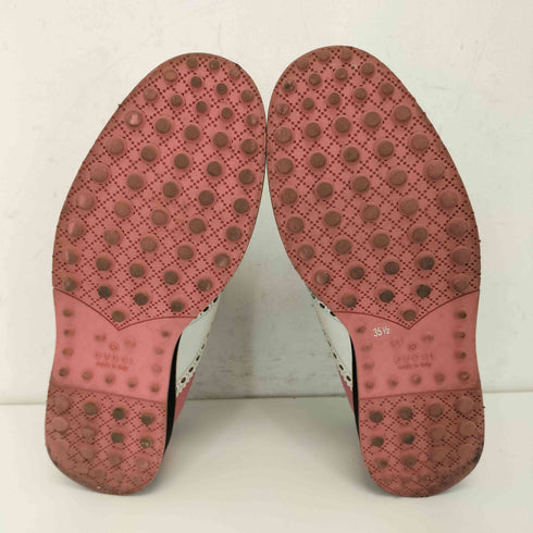 グッチ GUCCI キルト付き ゴルフシューズ レディース 35 1/2