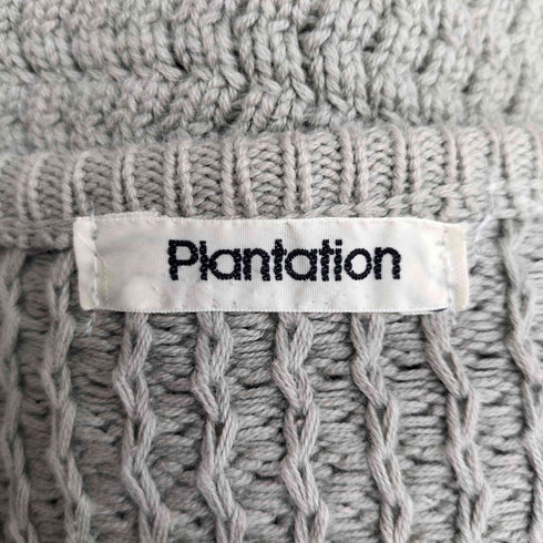 プランテーション Plantation コットン デザインカーディガン レディース JPN:M
