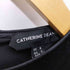 CATHERINE DEANE ドットチュール ベロア ワンピース レディース UK:6