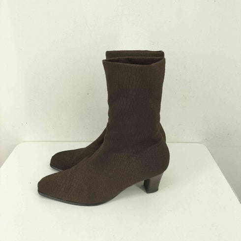 バレンシアガ BALENCIAGA スクエアトゥ ショートブーツ レディース 37