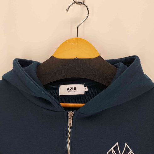 アズールバイマウジー AZUL by moussy MLB ロゴショートパーカー レディース FREE