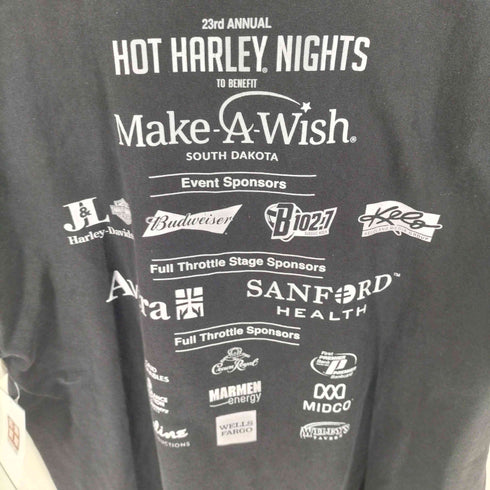 ハーレーダビッドソン HARLEY-DAVIDSON メキシコ製 両面プリント Tシャツ メンズ XL