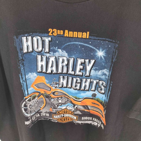 ハーレーダビッドソン HARLEY-DAVIDSON メキシコ製 両面プリント Tシャツ メンズ XL
