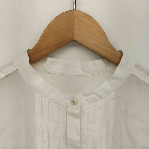 シップス SHIPS 24SS コットン シルク ギャザー ブラウス レディース ONE SIZE