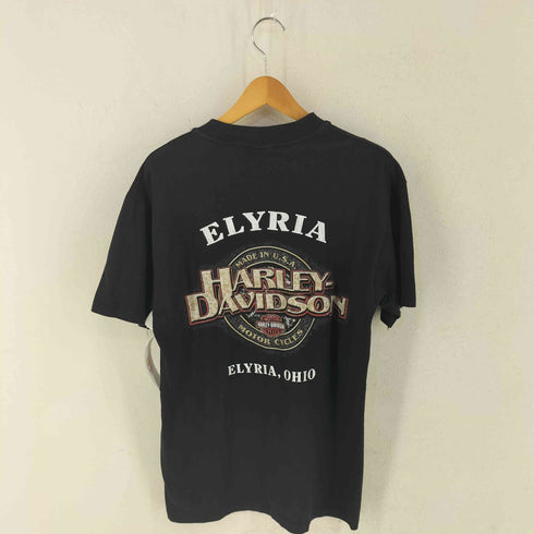 ハーレーダビッドソン HARLEY-DAVIDSON 00S USA製 両面プリント Tシャツ メンズ M