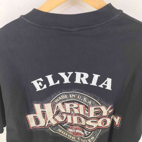 ハーレーダビッドソン HARLEY-DAVIDSON 00S USA製 両面プリント Tシャツ メンズ M