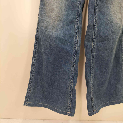 ジョンブル Johnbull ユーズド加工 ワークフレンチサロペットパンツ レディース S