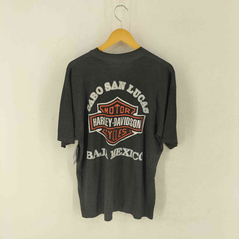 ハーレーダビッドソン HARLEY-DAVIDSON 90S メキシコ製 両面プリント フェード Tシャツ メンズ XL