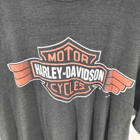 ハーレーダビッドソン HARLEY-DAVIDSON 90S メキシコ製 両面プリント フェード Tシャツ メンズ XL