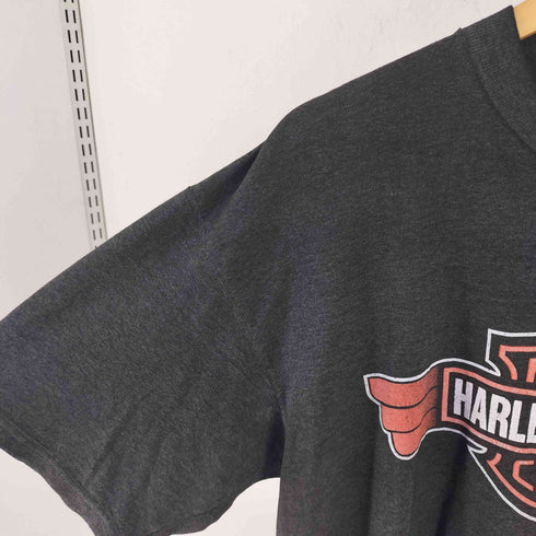 ハーレーダビッドソン HARLEY-DAVIDSON 90S メキシコ製 両面プリント フェード Tシャツ メンズ XL