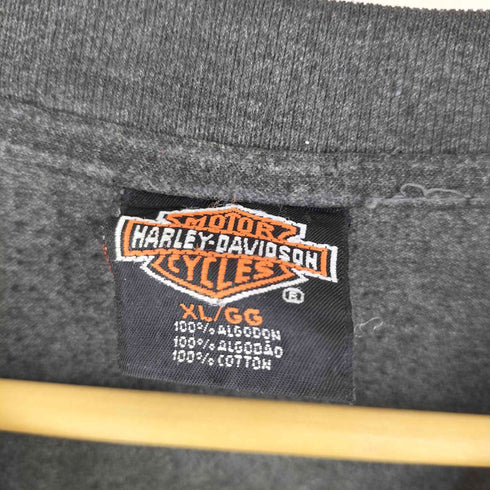 ハーレーダビッドソン HARLEY-DAVIDSON 90S メキシコ製 両面プリント フェード Tシャツ メンズ XL