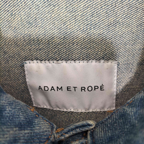 アダムエロペ Adam et Rope 2nd型 デニム トラッカージャケット レディース FREE