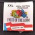 フルーツオブザルーム FRUIT OF THE LOOM 80-90s USA製 コットン フェイクレイヤード シングルステッチ クルーネック ショートスリーブ Tシャツ メンズ import:XXL