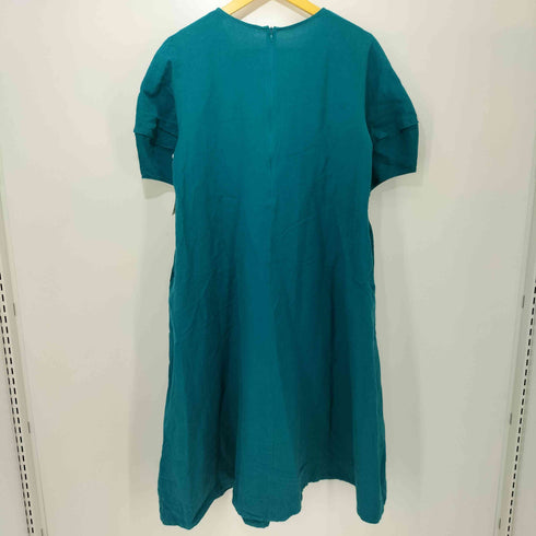 ベーセーストック B.C STOCK 24SS SIMPLICITE リネンレーヨンコクーンスリーブワンピース レディース
