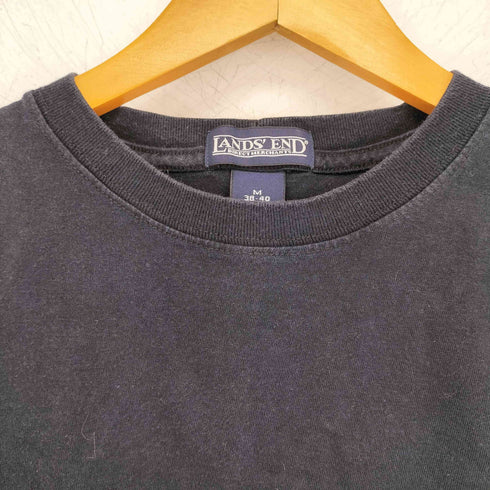 ランズエンド LANDS END 00s コットン クルーネック ショートスリーブ Tシャツ メンズ import:M
