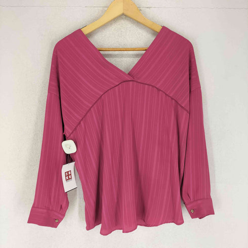 ラウンジドレス Loungedress サテンバイヤスブラウス レディース FREE