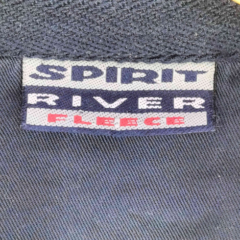SPRIT RIVER 鹿の子 ポリコットン ポロスウェット メンズ import:L