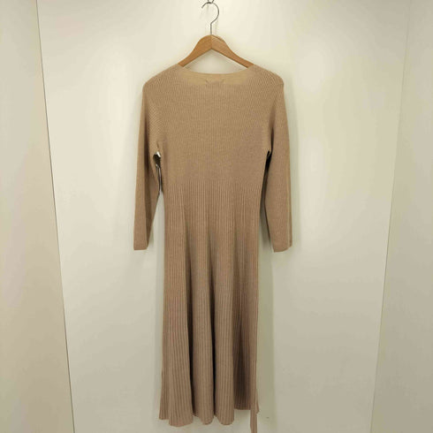 ビューティーアンドユースユナイテッドアローズ BEAUTY & YOUTH UNITED ARROWS ホールガーメントリブフレアニットワンピース レディース JPN:S