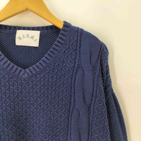 KARMA CABLE KNIT SWEATER メンズ import:S