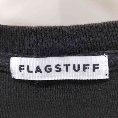 フラグスタフ F-LAGSTUF-F ice logo tee アイスロゴ Tシャツ CRACK メンズ import:M