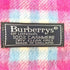 バーバリーズ BURBERRYS イングランド製 カシミヤチェックマフラー レディース