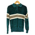 90-00s velour classics ベロア ヘンリーネック ポロシャツ メンズ