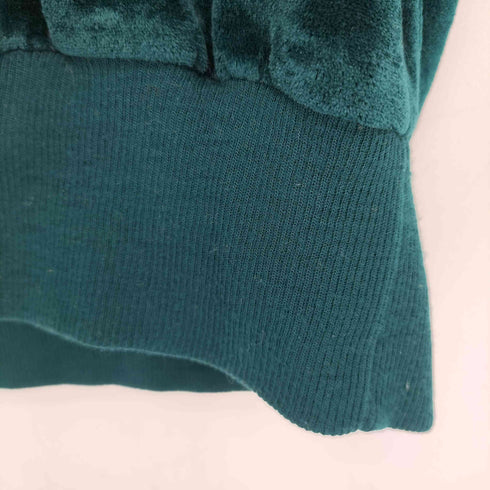 90-00s velour classics ベロア ヘンリーネック ポロシャツ メンズ