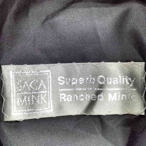 サガミンク SAGA MINK mink fur 銀サガ シェアードミンク ミンクファージャケット レディース FREE