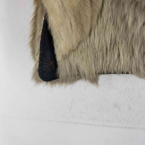 fur vest ファーベスト チャイナ釦 レディース