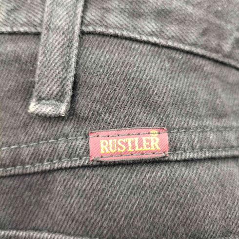ラスラー RUSTLER メキシコ製 87623CB ブラック デニム パンツ メンズ 36×32