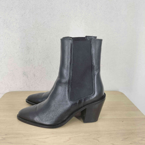 ザラ ZARA サイドゴアヒールブーツ1 レディース 23.5