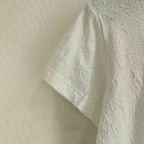 ヨウジヤマモト Yohji Yamamoto GIPSY シワ加工 S/S Tシャツ レディース JPN:2