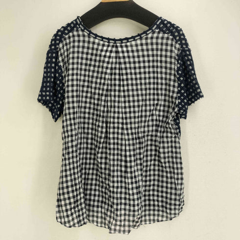 ズッカ ZUCCa ギンガムチェック異素材切替 S/S カットソー レディース JPN:M