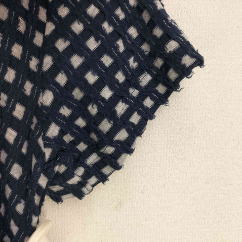 ズッカ ZUCCa ギンガムチェック異素材切替 S/S カットソー レディース JPN:M