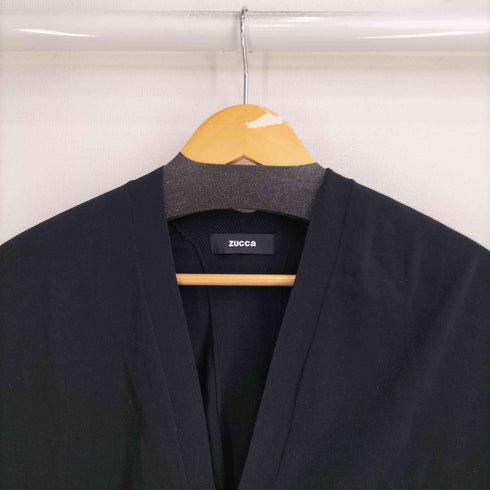 ズッカ ZUCCa コットンレーヨン混前後Vネックカーディガン レディース JPN:M