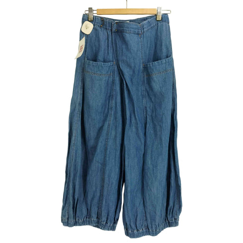 ズッカ ZUCCa ラップバルーンワイドデニムパンツ レディース JPN:M