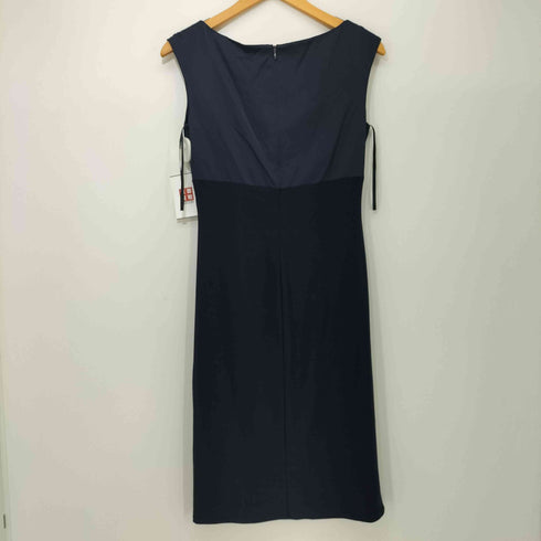ローレンラルフローレン LAUREN RALPH LAUREN ノースリーブ ドレープ ワンピース ドレス レディース US:4