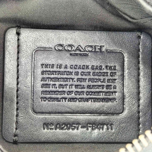 コーチ COACH モノグラム ウエストボディバッグ メンズ