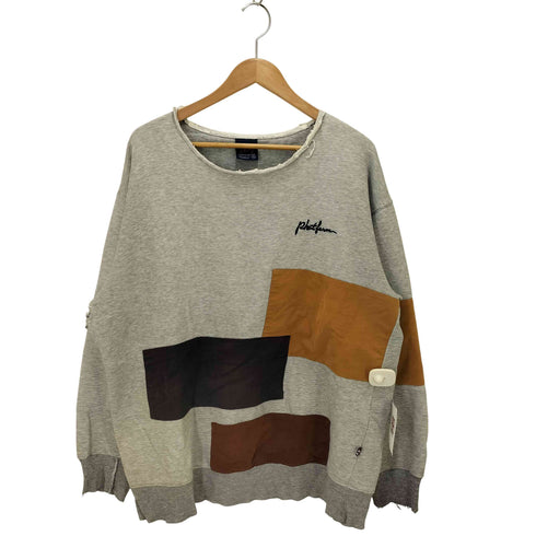 ファットファーム PHAT FARM パッチワークデザイン スウェット メンズ import:XL