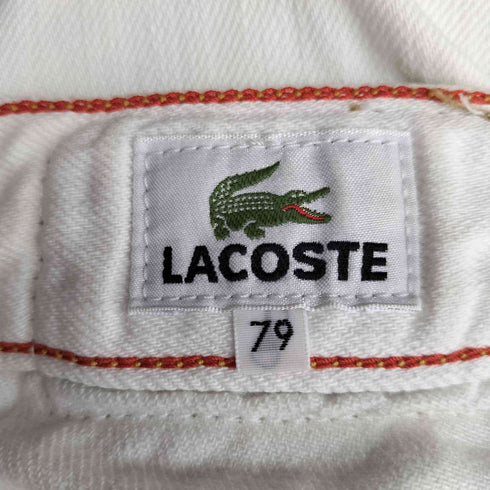 ラコステ LACOSTE ストレートデニムパンツ メンズ 79